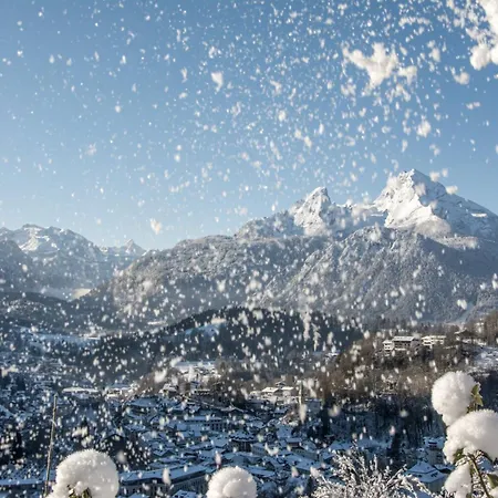 公寓 Alpenview Sunshower 贝希特斯加登